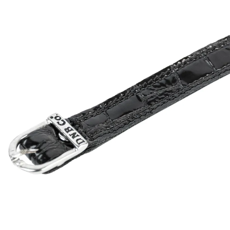 DeNiro Lucido Spur Straps - Black/Silver-3
