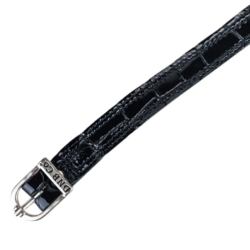 DeNiro Lucido Spur Straps - Navy/Silver-1