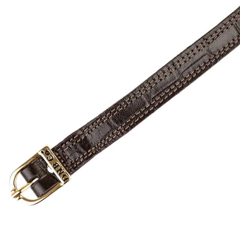 DeNiro Malibu Spur Straps - Moka/Gold-1