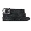 DeNiro Regal Spur Straps - Black/Silver