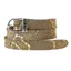DeNiro Regal Spur Straps - Brown/Silver