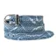DeNiro Regal Spur Straps - Sky/Silver