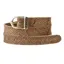 DeNiro Regal Spur Straps - Tobacco/Gold