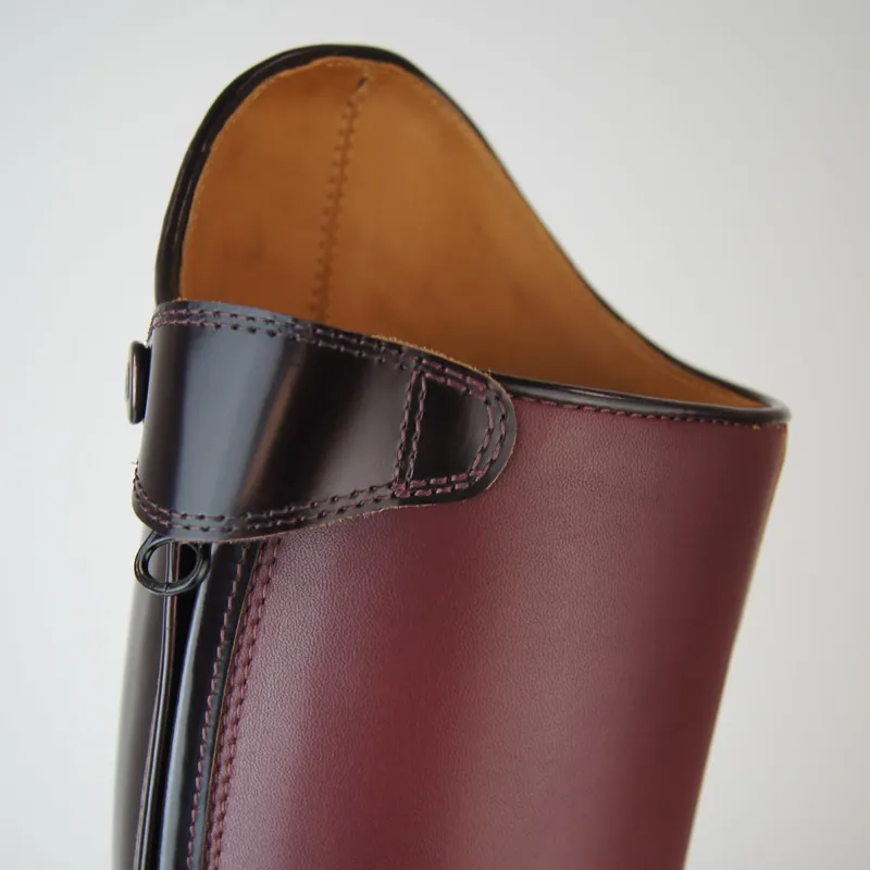 DeNiro S2601 Buongiorno Tall Riding Boots - Brushed Burgundy-3