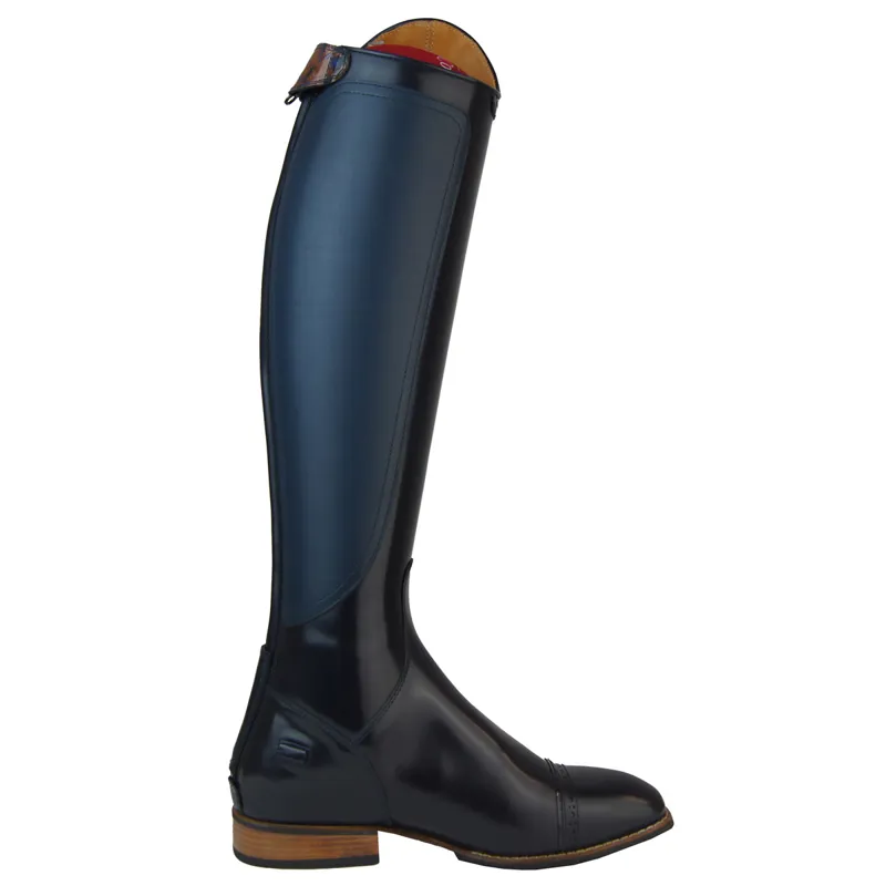DeNiro S2601 America Lucidi Sfumato Tall Riding Boots - Brushed Navy-2