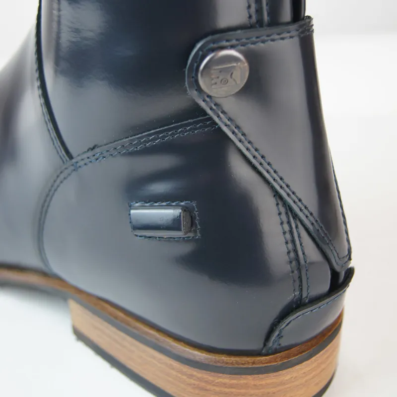 DeNiro S2601 America Lucidi Sfumato Tall Riding Boots - Brushed Navy-5