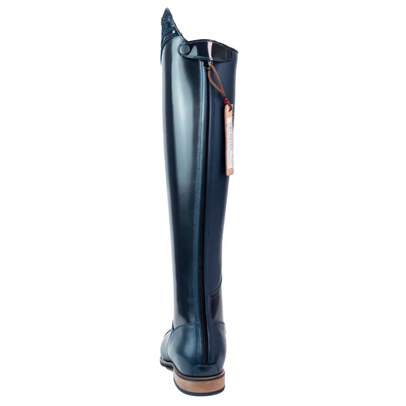 DeNiro S2601 Lisa Vanita Tall Riding Boots - Brushed Blue/Oceano-3