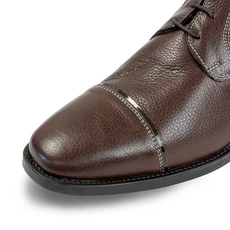 DeNiro Salentino Regal Laced Tall Riding Boots - Quick Brown/Brown-5