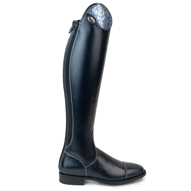 DeNiro Salentino Ice Unlaced Tall Riding Boots - Smooth Blue/Sky-1