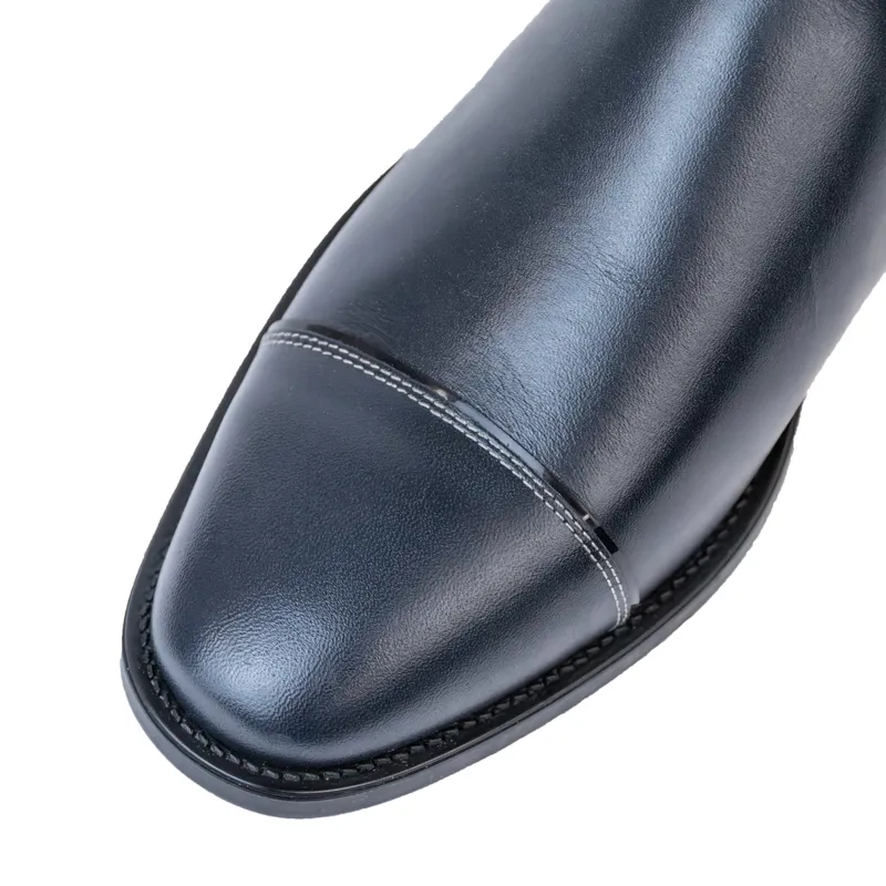 DeNiro Salentino Ice Unlaced Tall Riding Boots - Smooth Blue/Sky-5