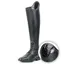 DeNiro Salentino Lucido Laced Tall Riding Boots - Quick Black/Black