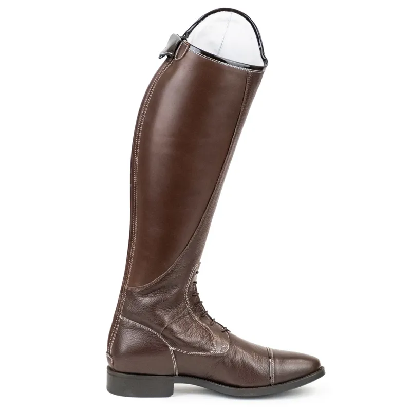 DeNiro Salentino Regal Laced Tall Riding Boots - Quick Brown/Brown-4