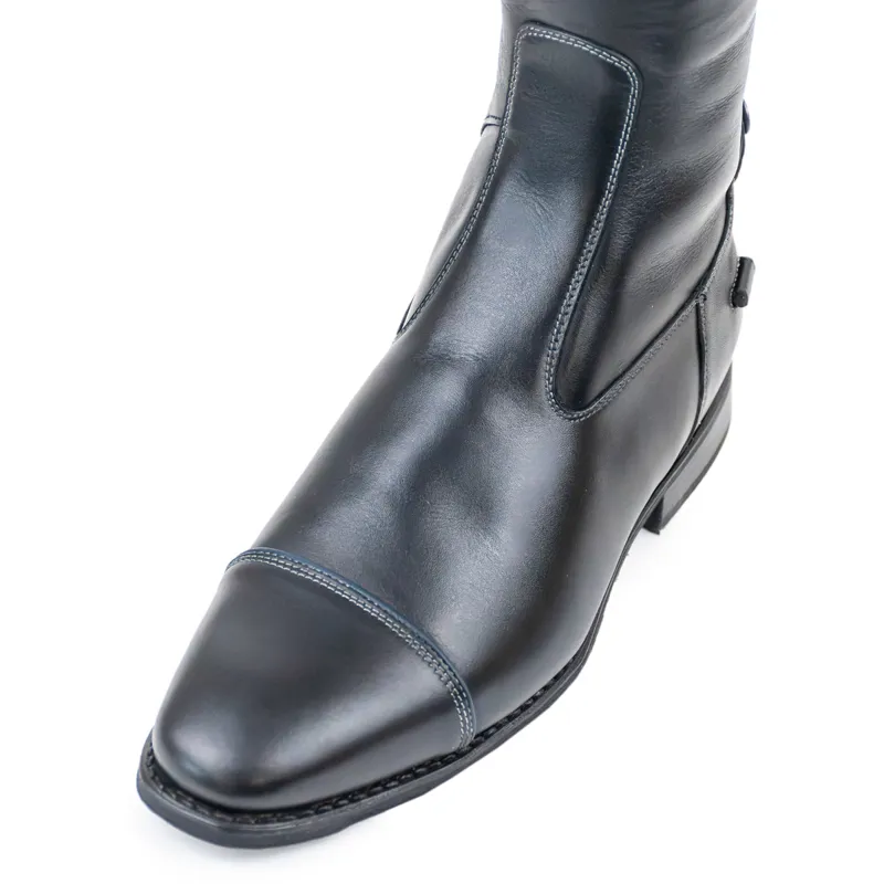 DeNiro Salento WRAT Unlaced Tall Riding Boots - Black/Ocean-2