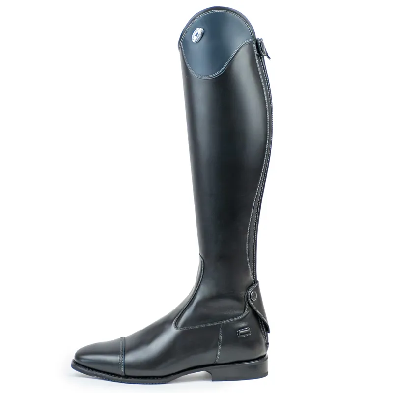 DeNiro Salento WRAT Unlaced Tall Riding Boots - Black/Ocean-3