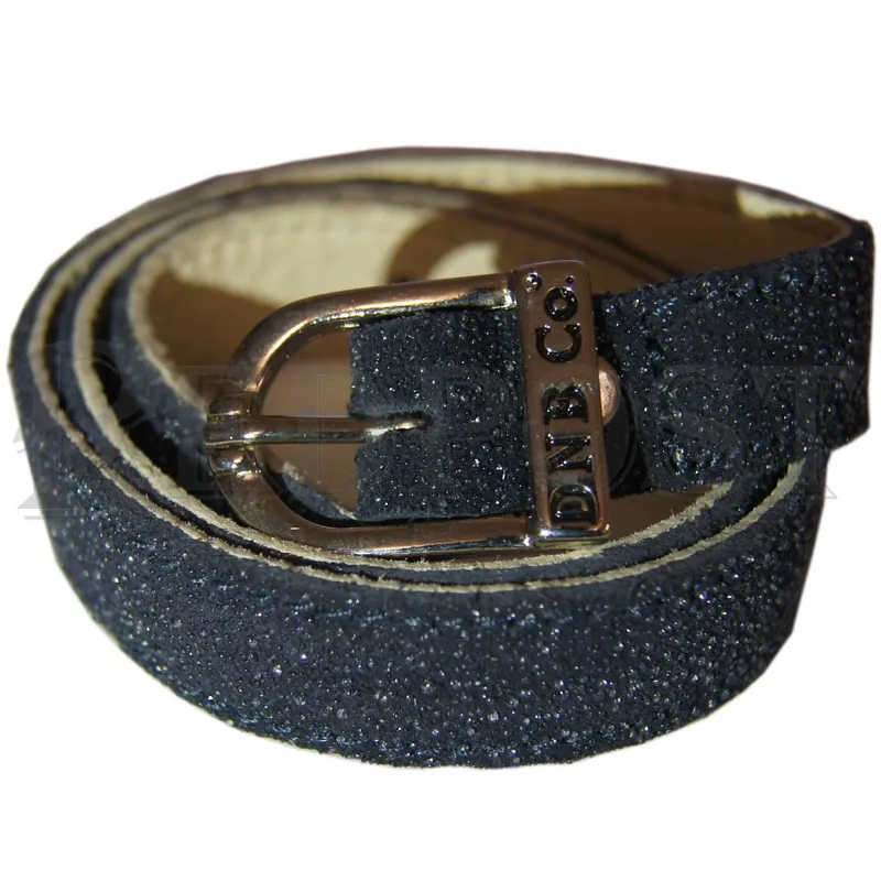 DeNiro Stardust Spur Straps - Navy/Silver