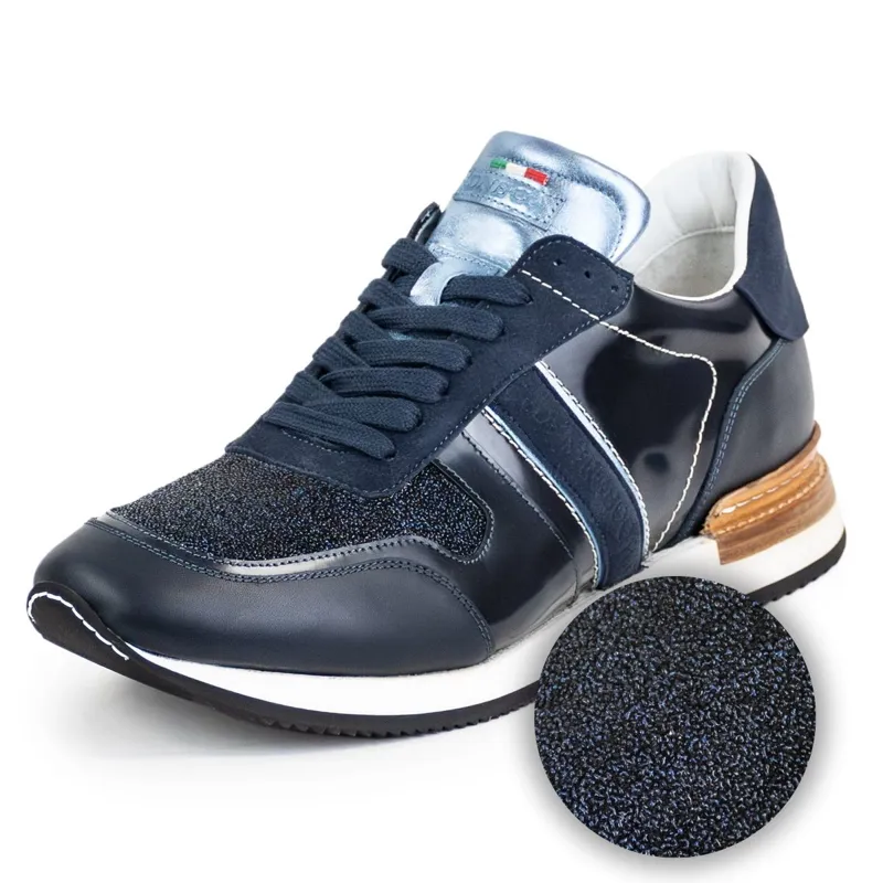 DeNiro Vice Versa WRAT Ladies Trainers - Indigo Blue/Grey