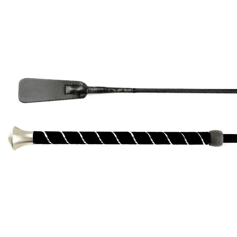 Dever Rider Luxury 03 Dressage Whip - Black