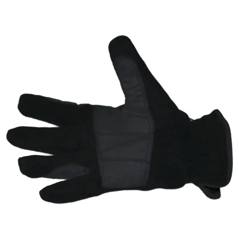 Dever Winter Fleece Adults Riding Gloves - Black-2