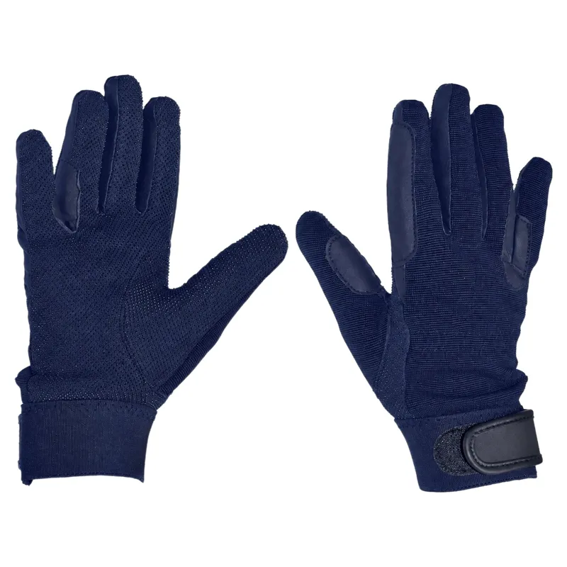 Dever Thinsulate Pimple Adults Riding Gloves - Navy