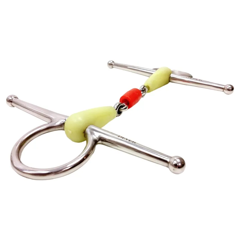 Dever Apple Mouth Roller Lozenge Full Cheek Snaffle Bit -1