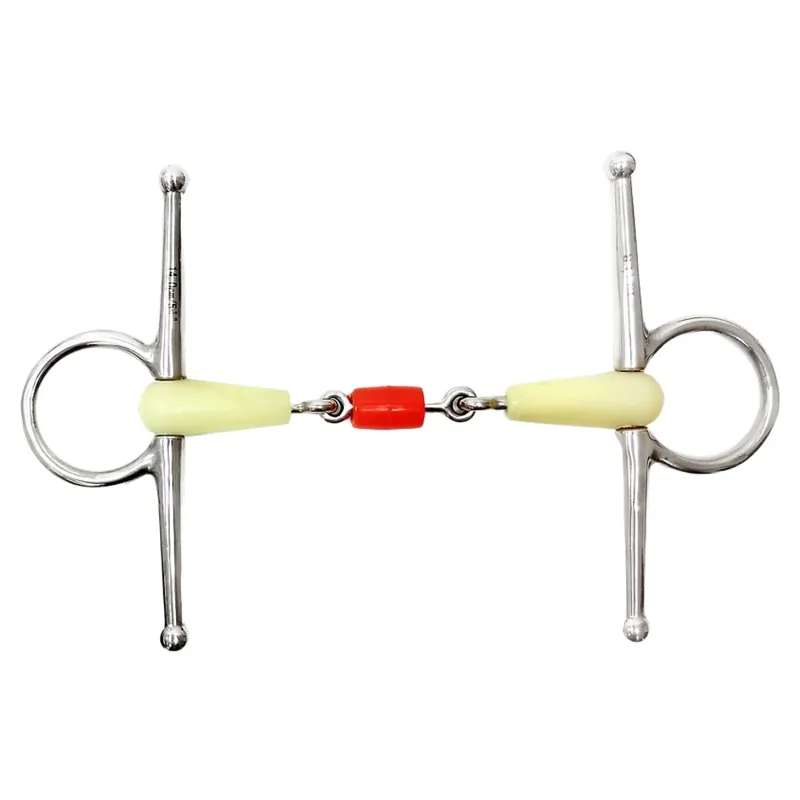 Dever Apple Mouth Roller Lozenge Full Cheek Snaffle Bit 