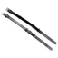Dever Ascot Billet Cheek Pieces - Black