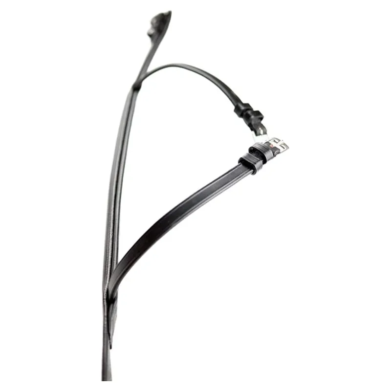 Dever Ascot Comfort Padded Cavesson Show Noseband - Black-3