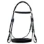 Dever Ascot Comfort Plain Bridle - Black