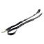 Dever Ascot Leather/Elastic Side Reins - Black