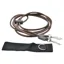 Dever Ascot Elastic Training Reins - Brown