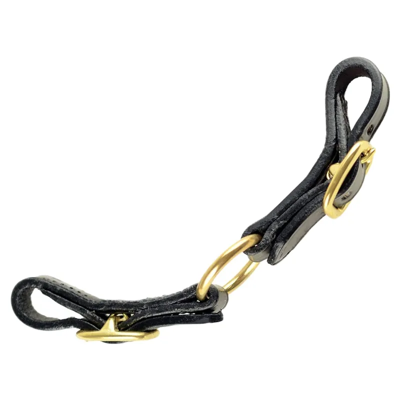 Dever Ascot Leather Coupling - Black-2