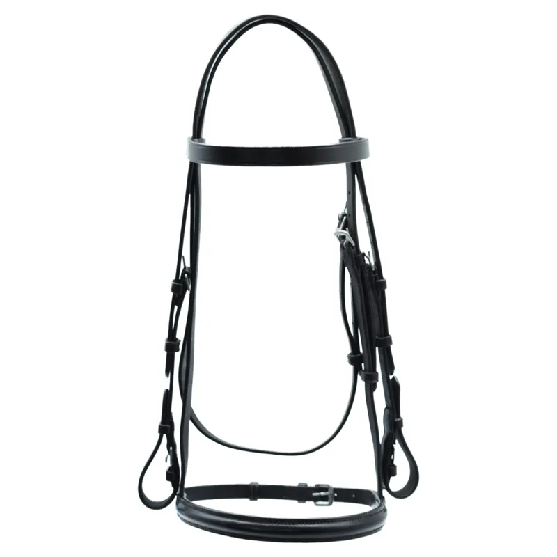 Dever Ascot National Hunt Race Bridle - Brown-3