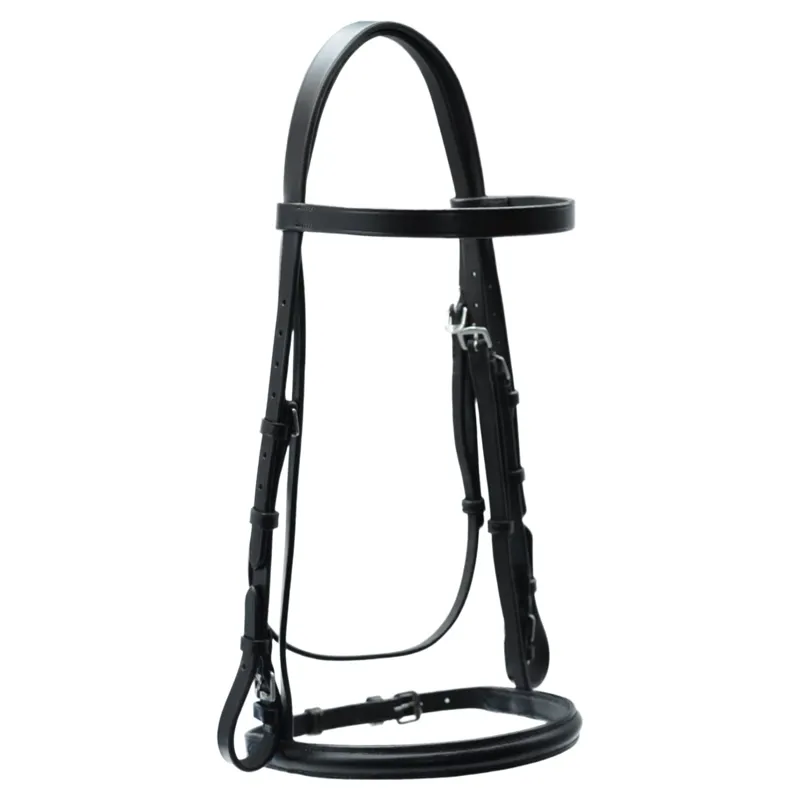 Dever Ascot National Hunt Race Bridle - Brown-1