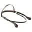 Dever Ascot Plain Headstall with Plain Browband - Brown