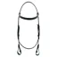 Dever Ascot Plain Race Headstall - Black