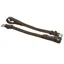 Dever Ascot Polo Cheekpieces - Brown