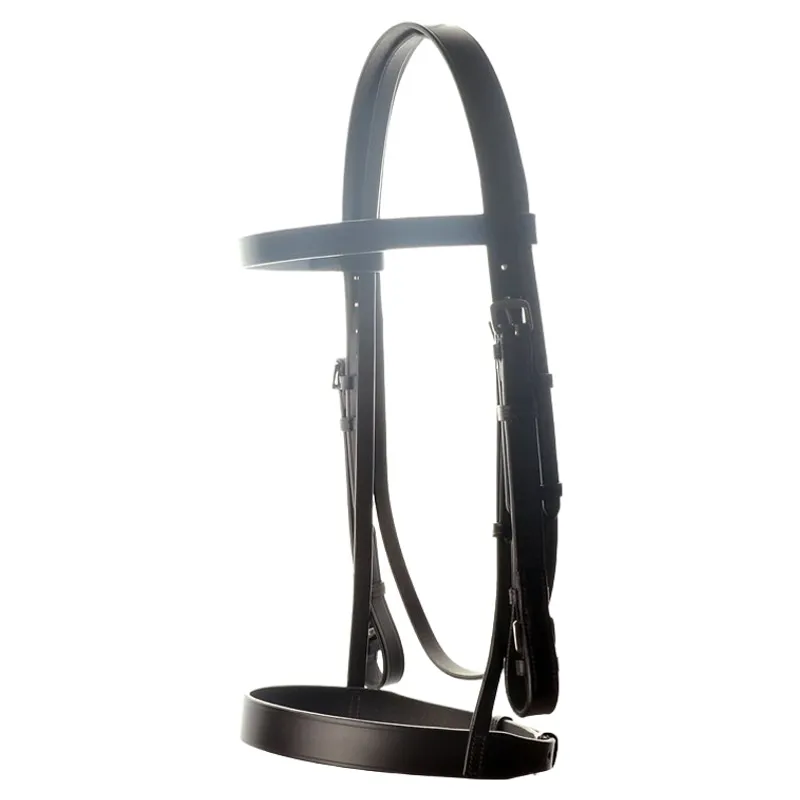 Dever Ascot Race Exercise Bridle - Brown-1