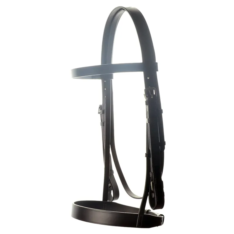Dever Ascot Race Exercise Bridle - Brown-1