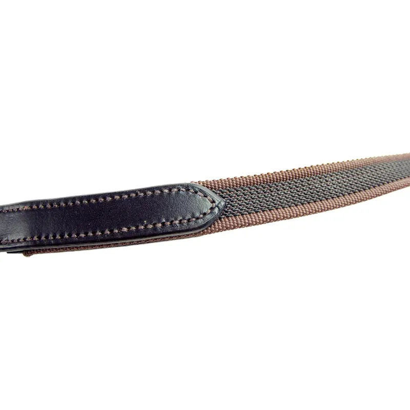 Dever Ascot Draw Reins - Brown-3