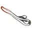 Dever Classic Arab Rubber Grip Race Reins - Brown/Orange