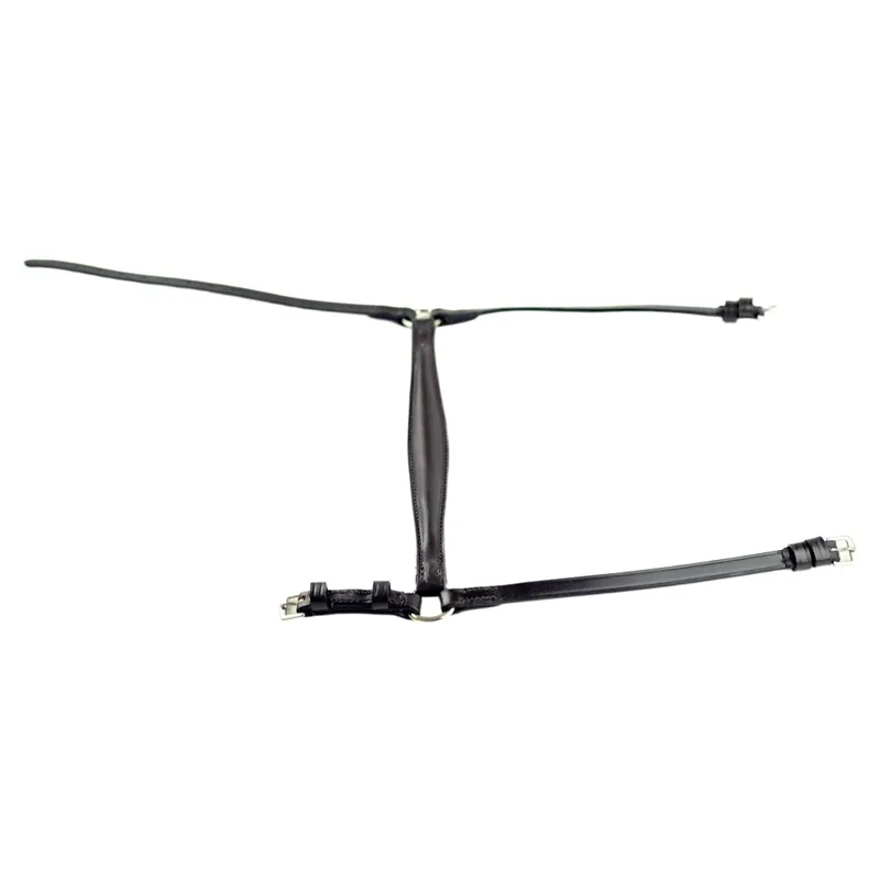 Dever Classic Comfort Drop Cavesson Noseband - Black-2