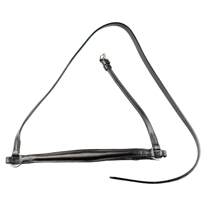 Dever Classic Comfort Drop Cavesson Noseband - Black