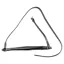 Dever Classic Comfort Drop Cavesson Noseband - Black
