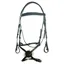 Dever Classic Comfort Grackle Bridle - Black