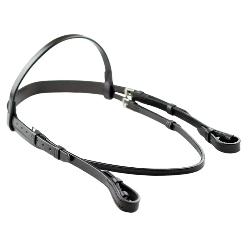 Dever Classic Plain Headstall - Black
