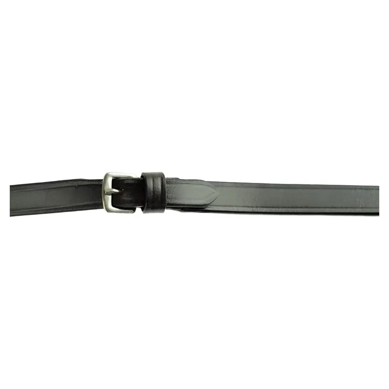 Dever Classic Plain Leather Pony Reins - Brown-2
