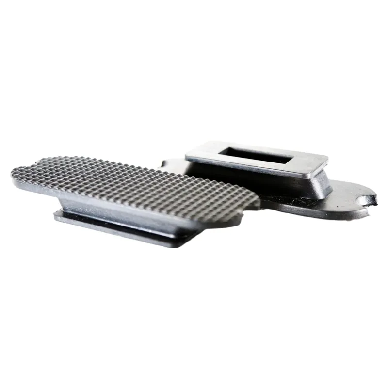 Dever Classic Replacement Rubber Flex Stirrup Iron Treads - Black