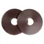Dever Classic Rubber Bit Guards - Brown