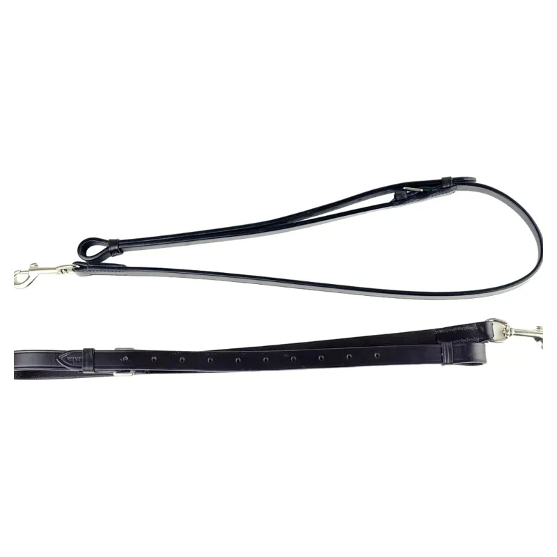 Dever Classic Side Reins - Black-1
