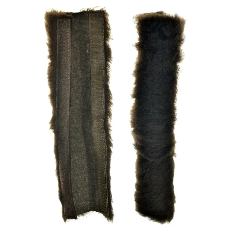 Dever Classic Wool Noseband Sleeve - Brown-1